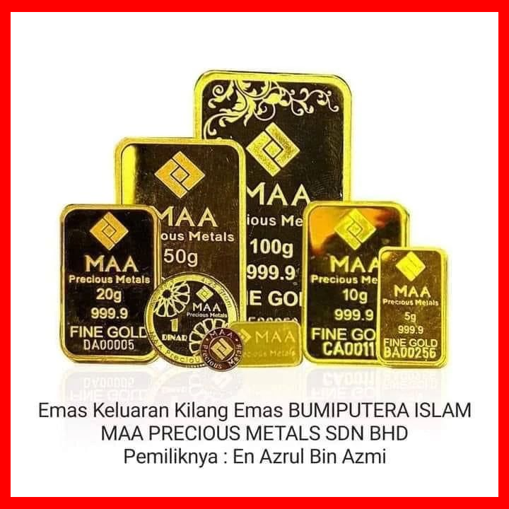 Picture of MAA Gold bar 3